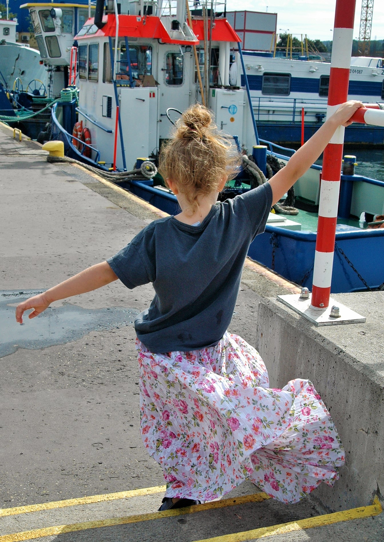 spodnica boho dla dziewczynki