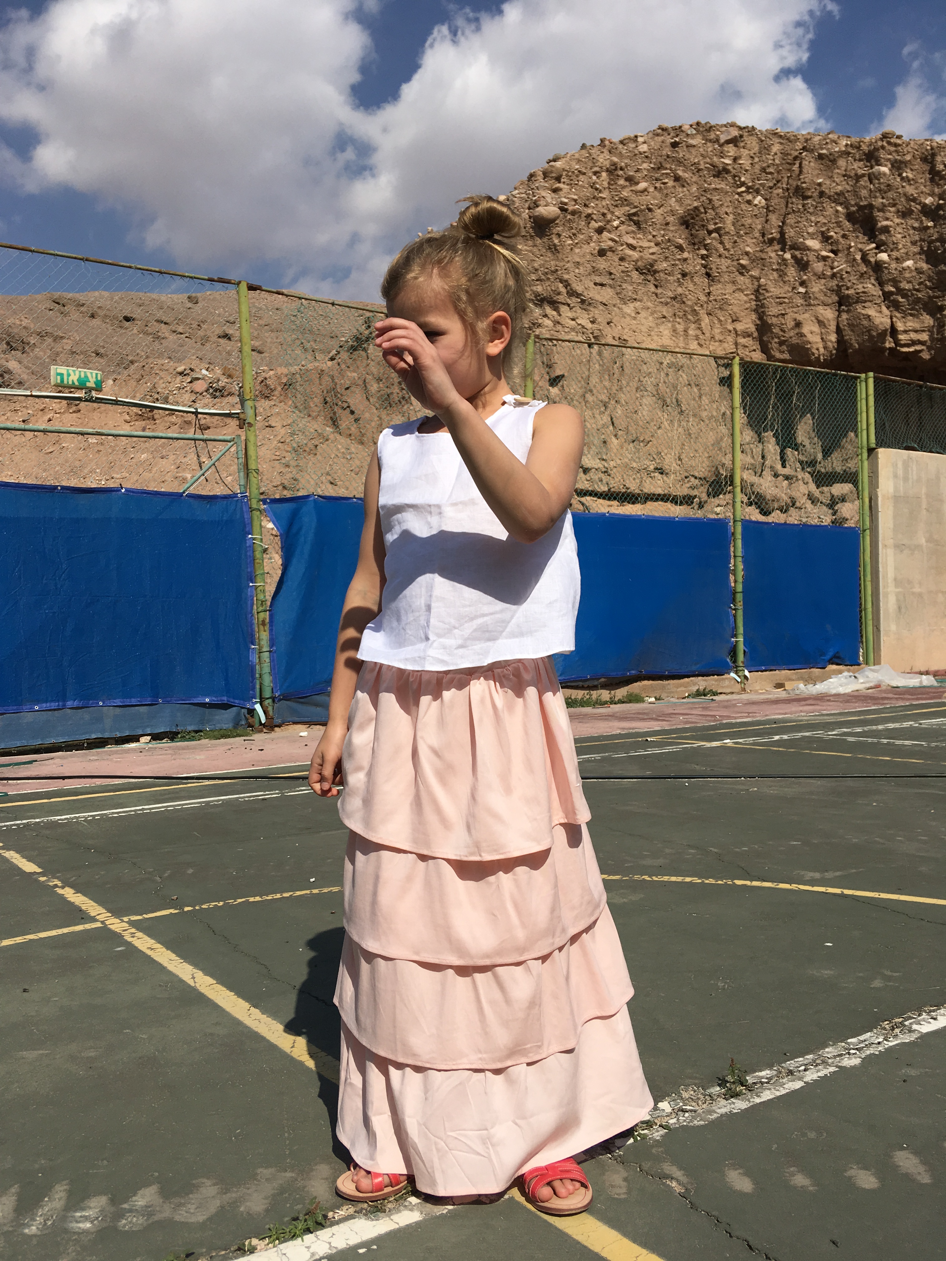 dziewczynka wakacje izreal