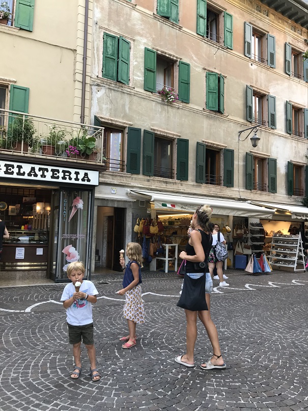 limone sul garda z rodzina