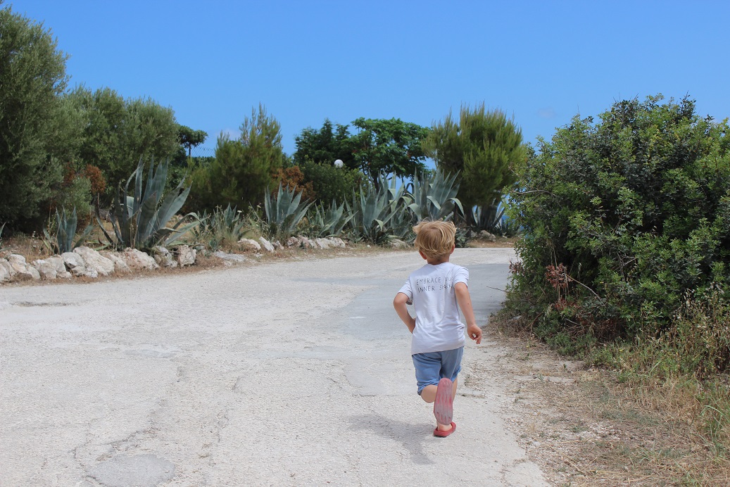 chlopiec, lato, wlochy