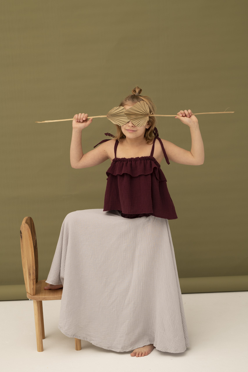 spódnica maxi dla dziewczynki