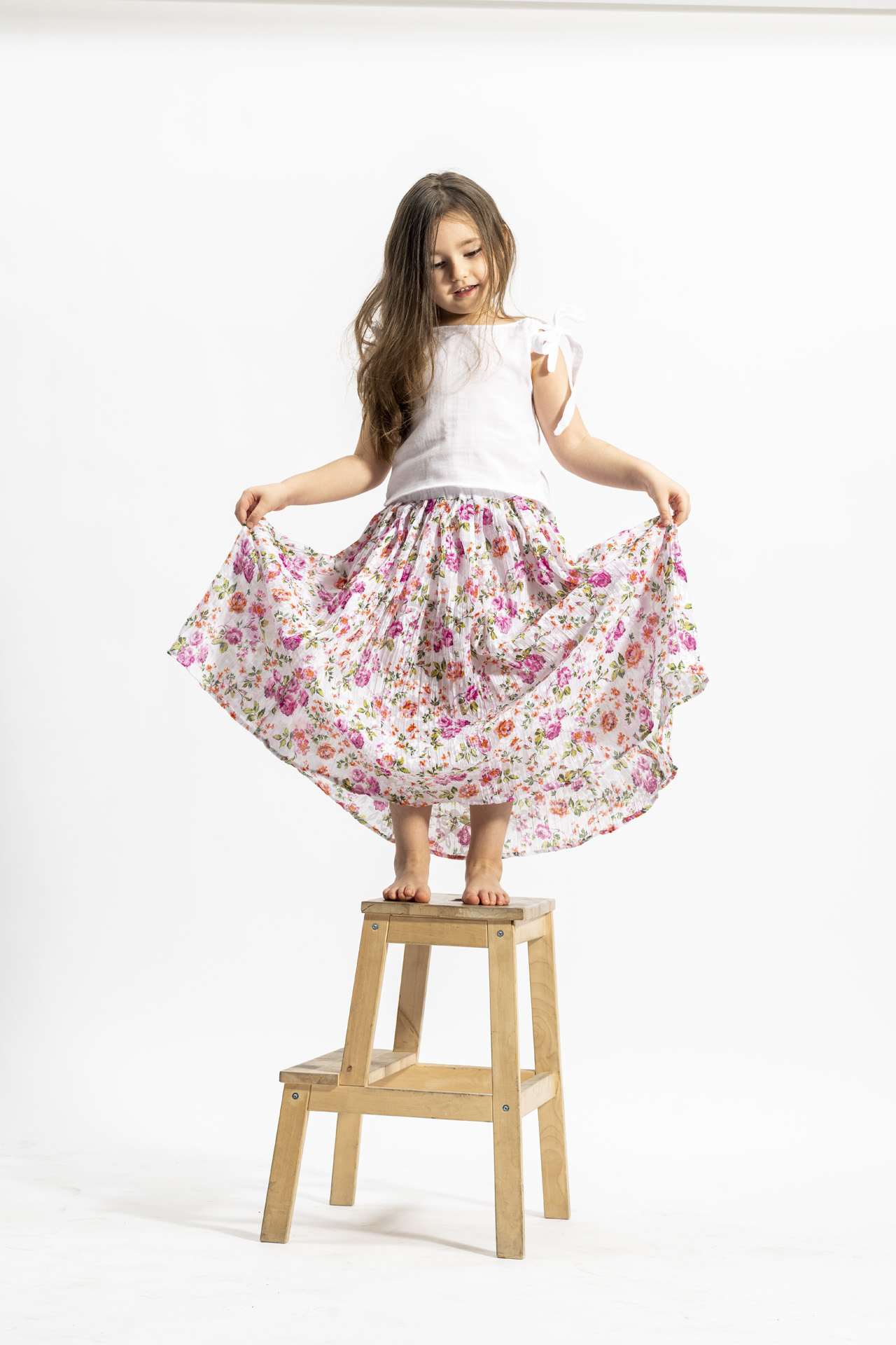 spódniczka boho dla dziewczynki