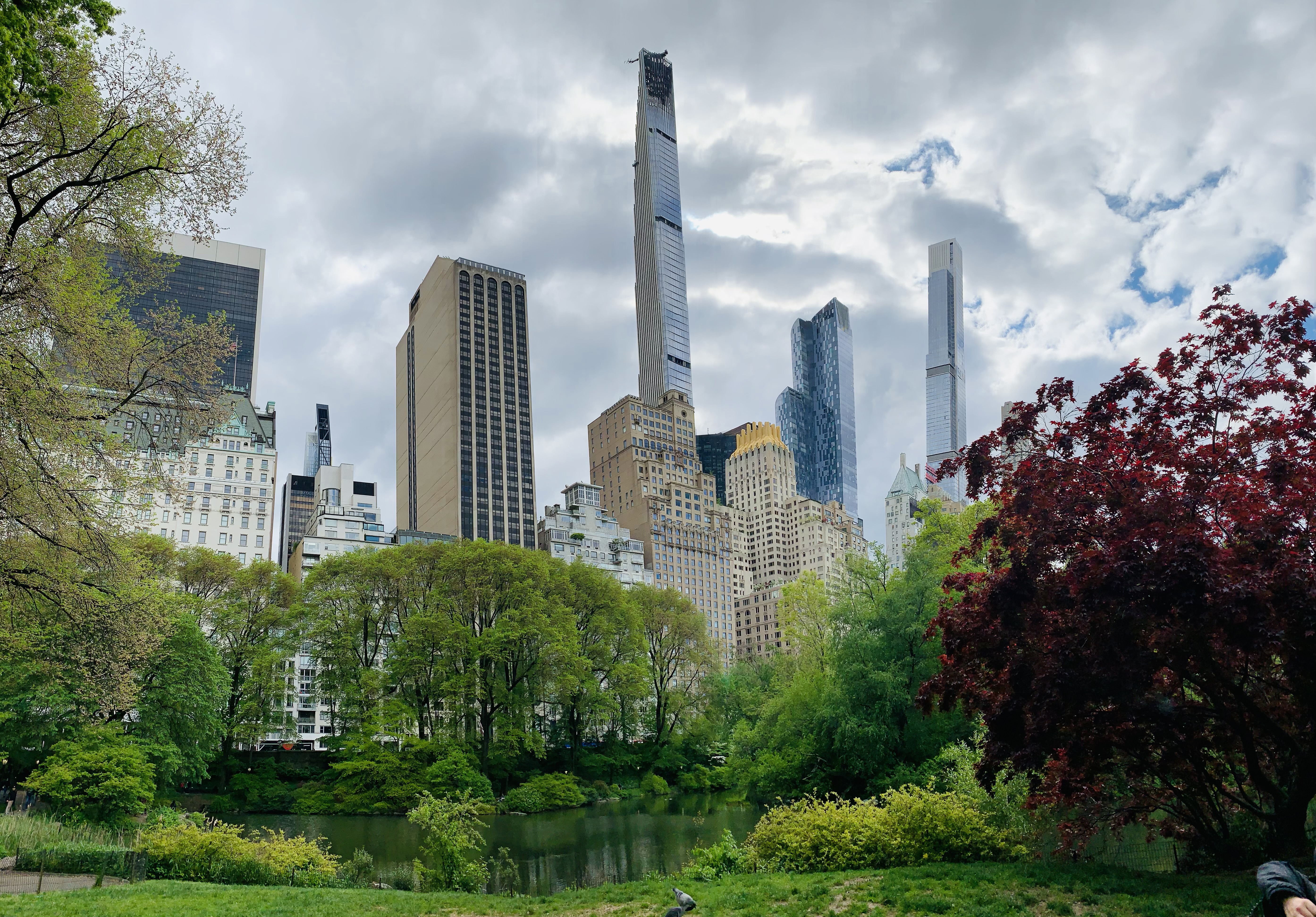 Widok na Manhattan z Central Parku