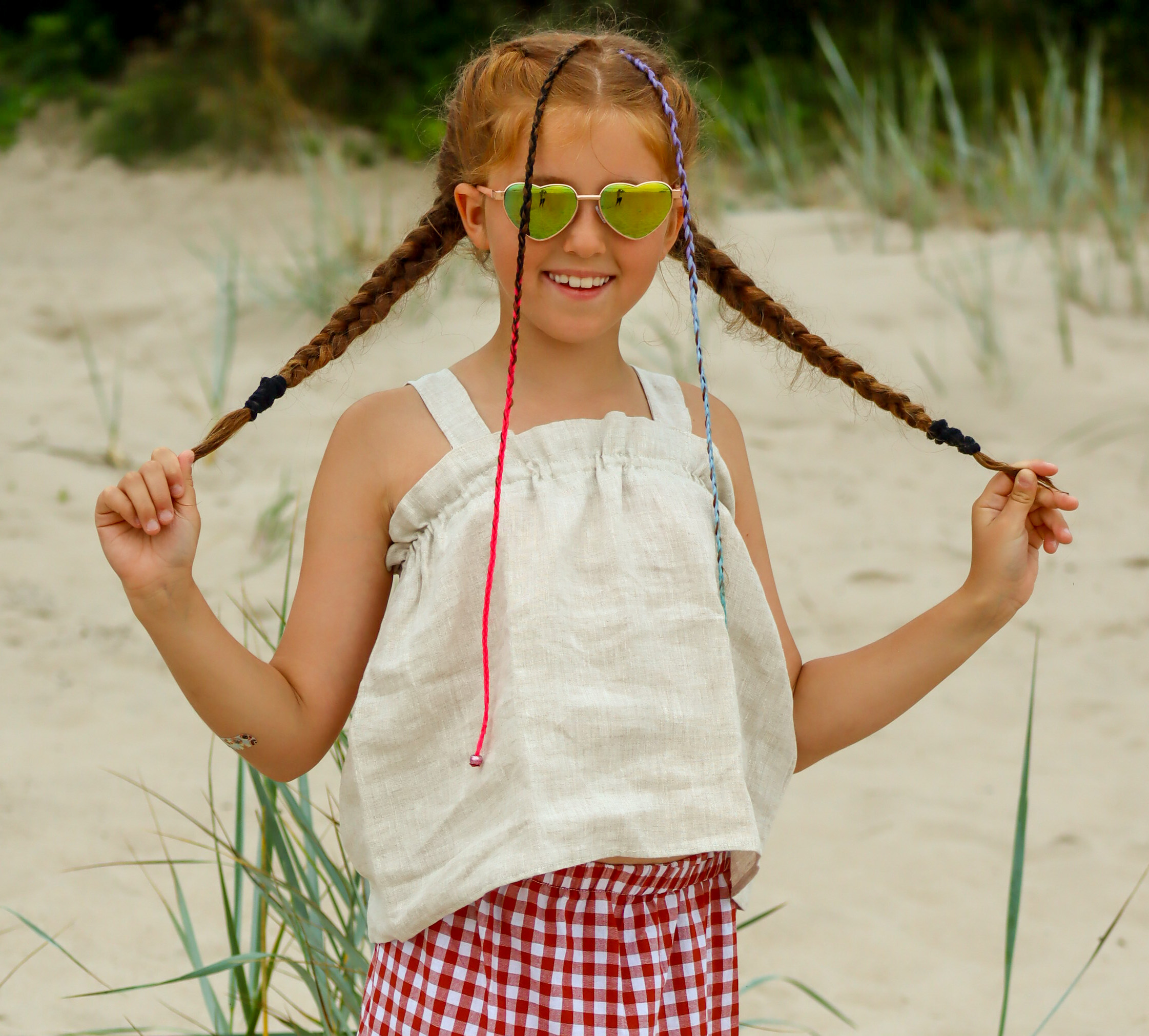 dziecko w stylu boho