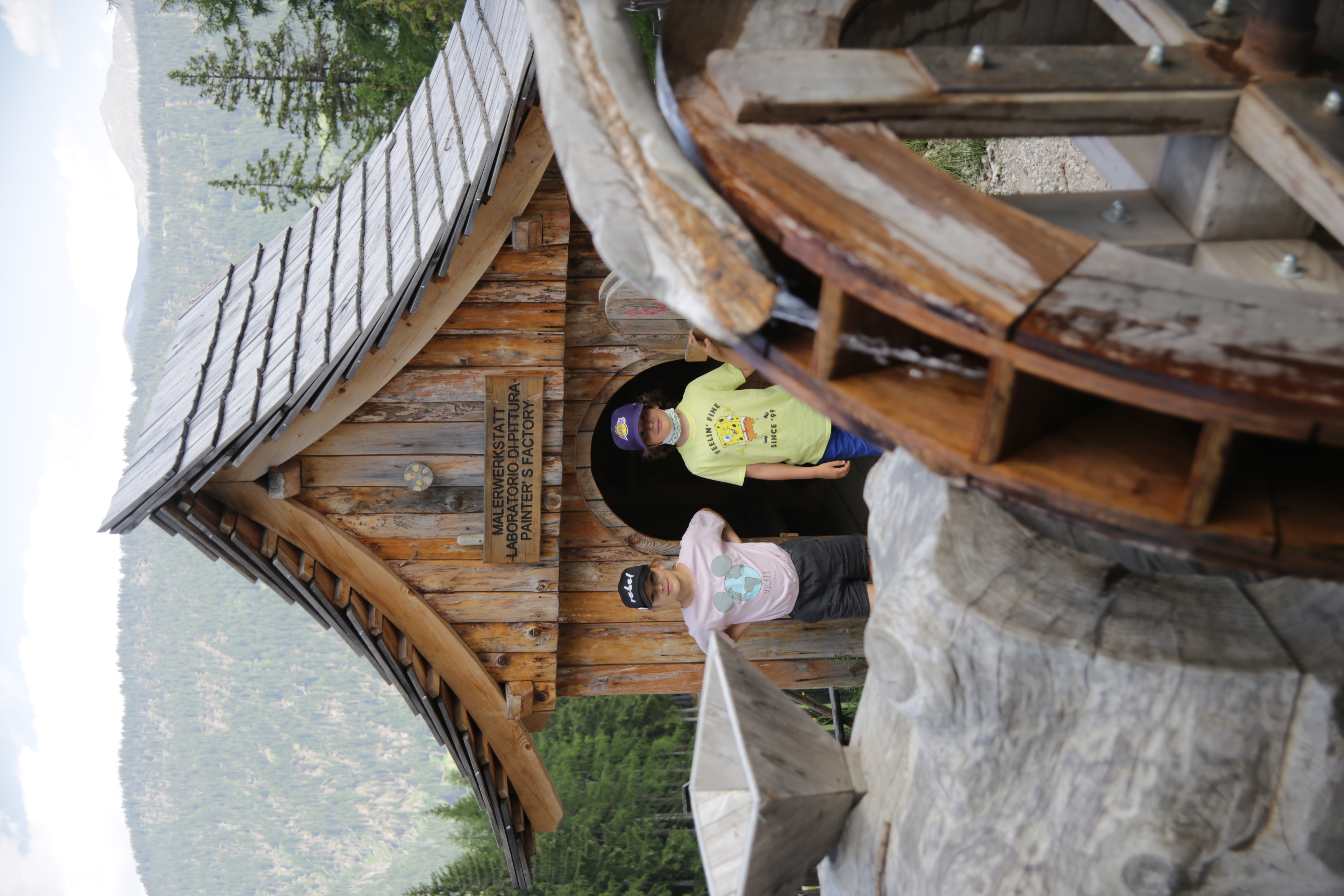  monte branci dolomity z dziecmi