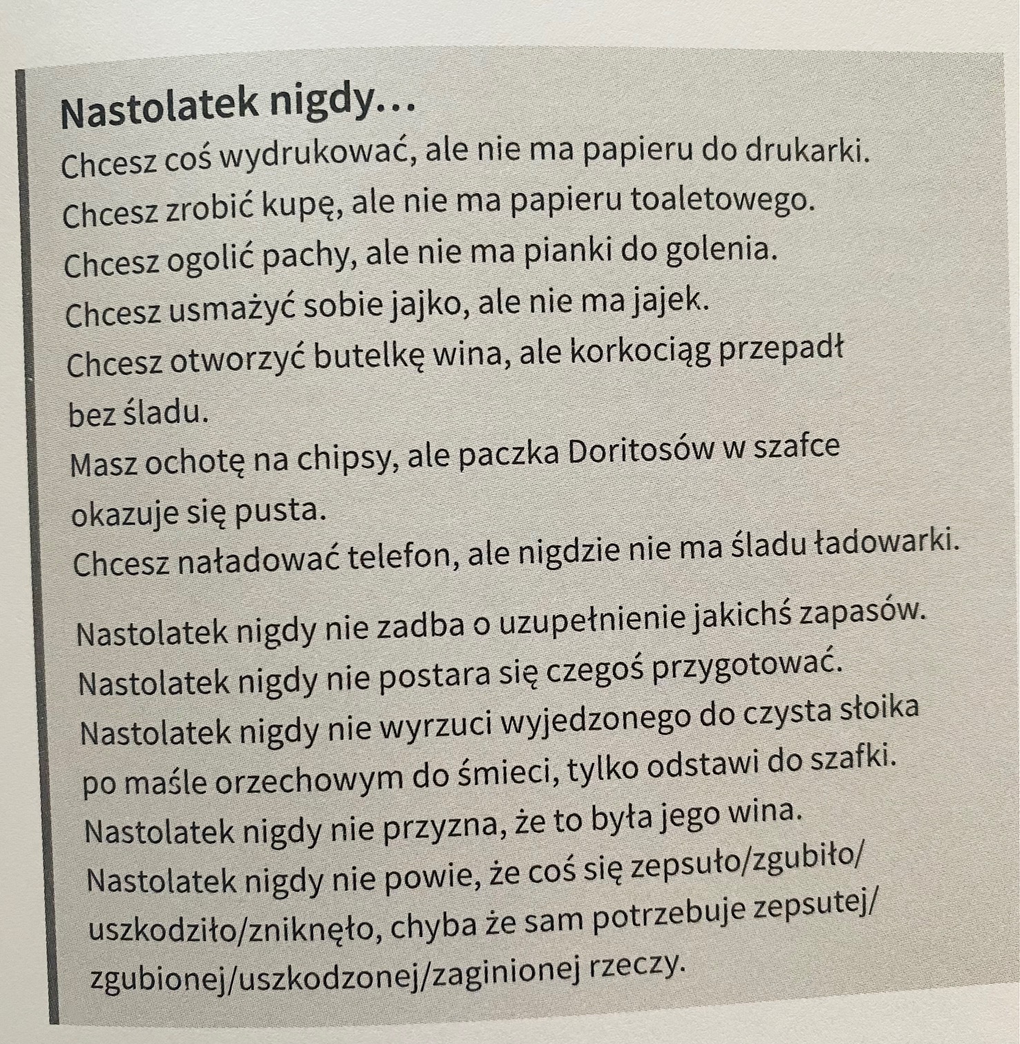 nastolatek