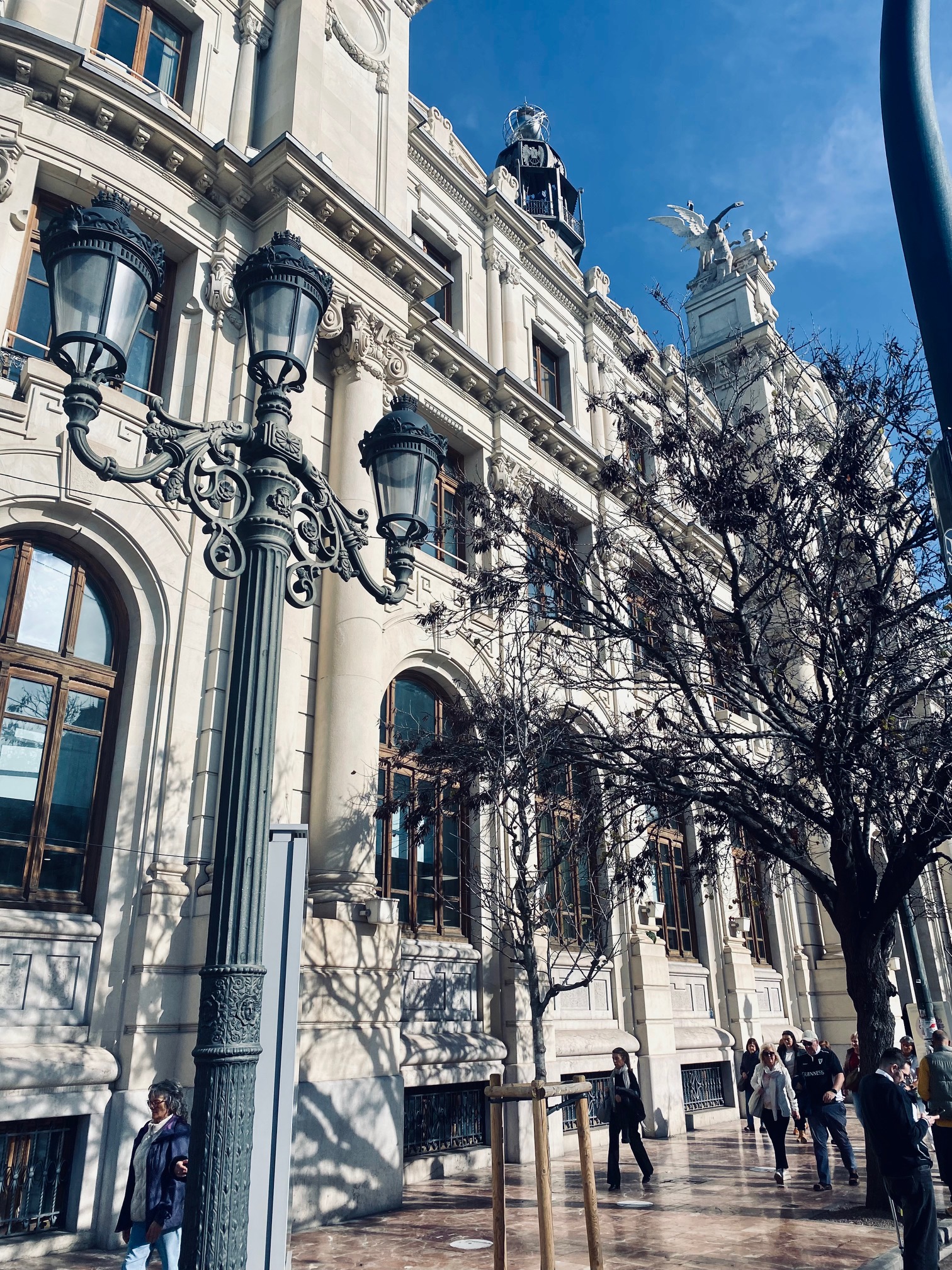 Stary budynek poczty w Walencji