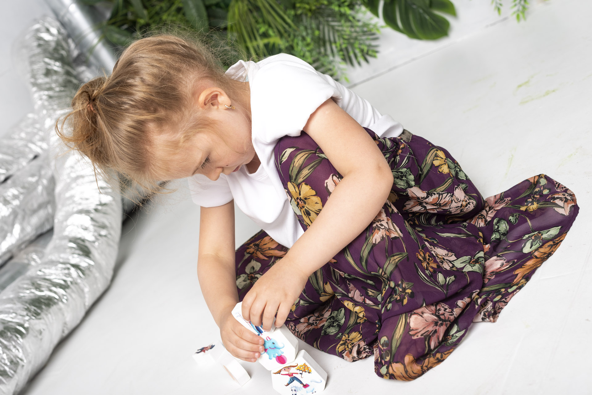 stylizacja boho dla dziewczynki