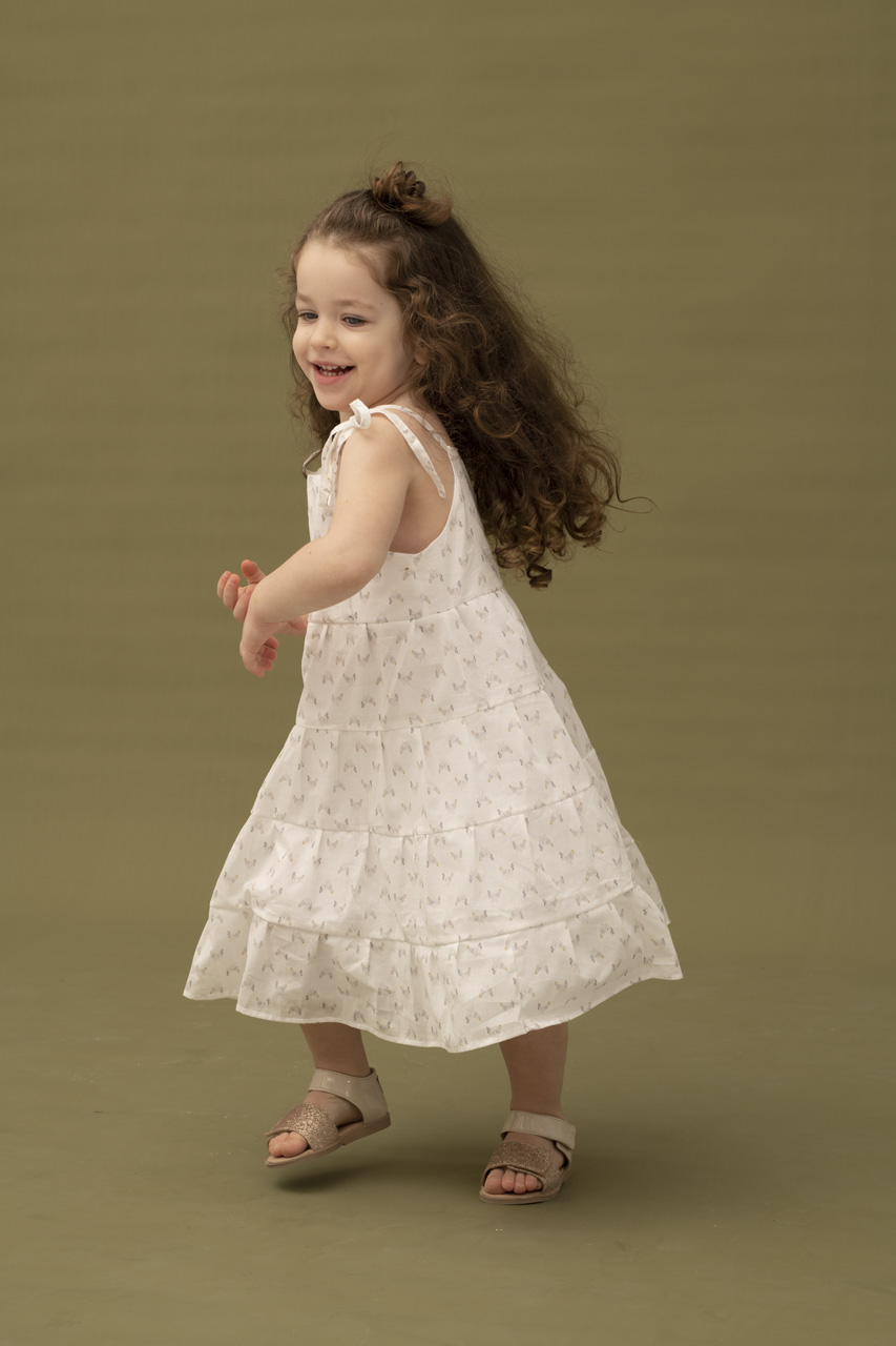 białe stylizacje na komunie