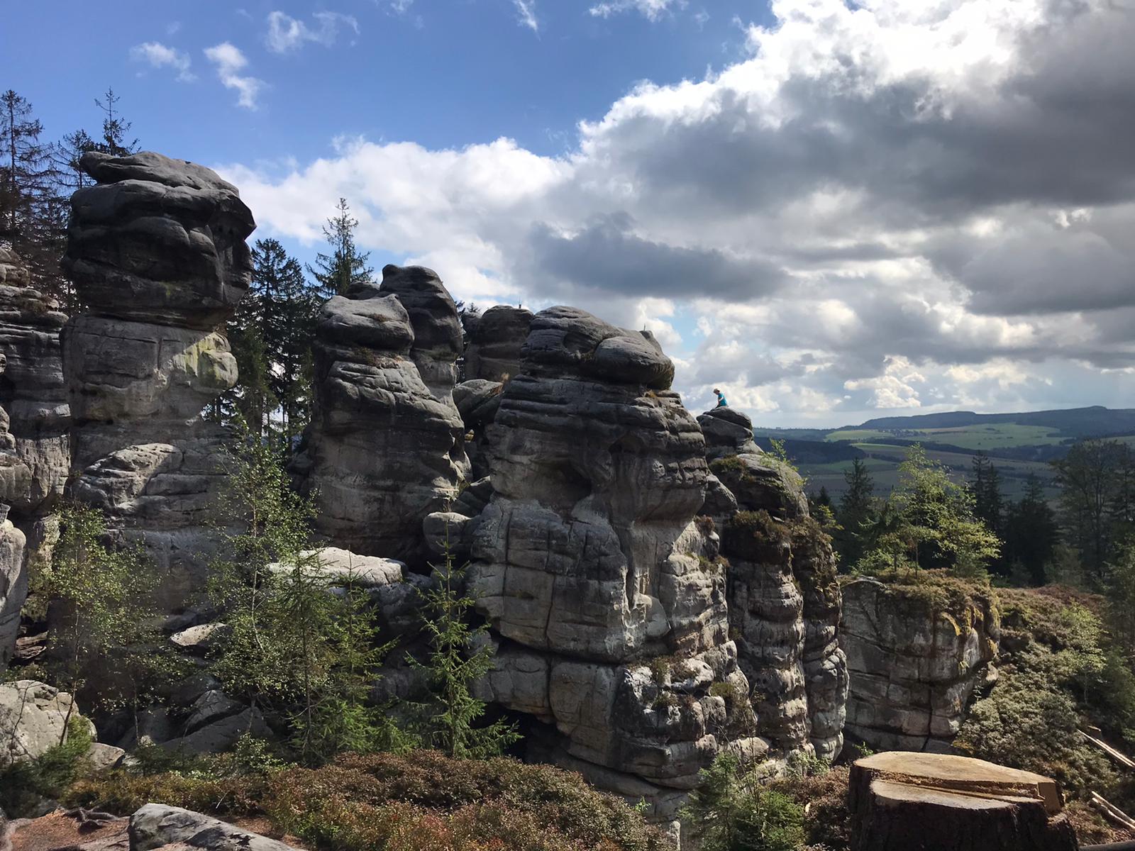 ostas skalny labirynt w czechach