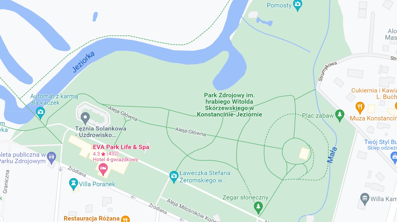 konstancin park zdrojowy