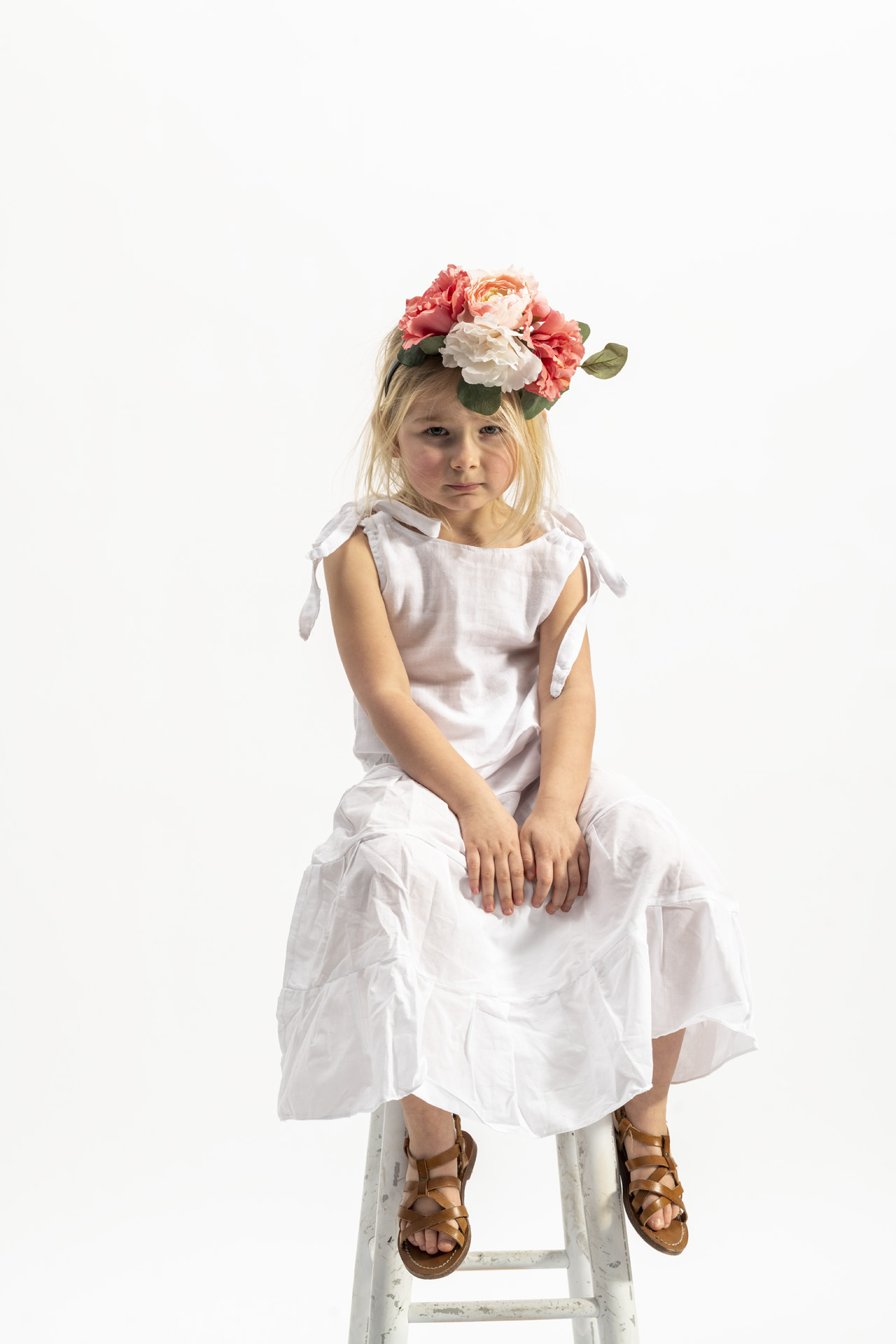 sukienka na komunie w stylu boho