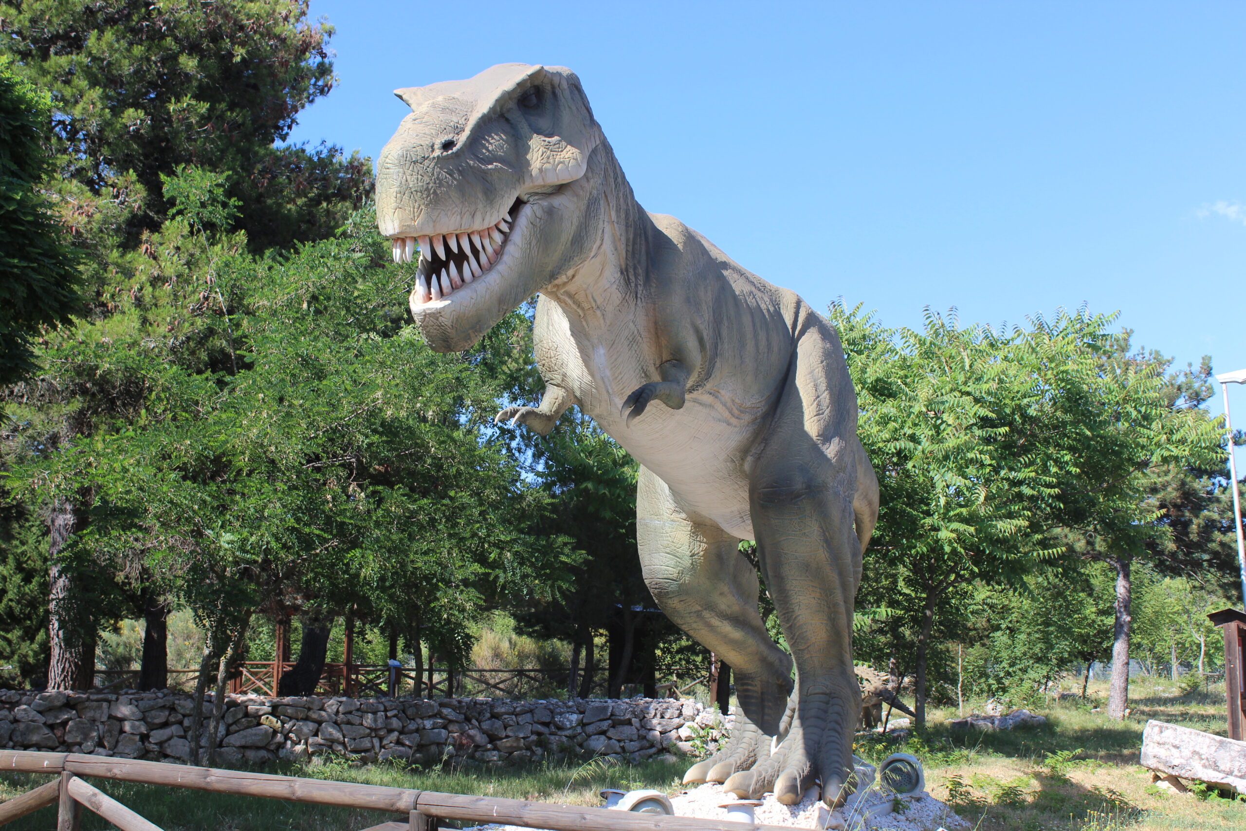 park dinozaurów