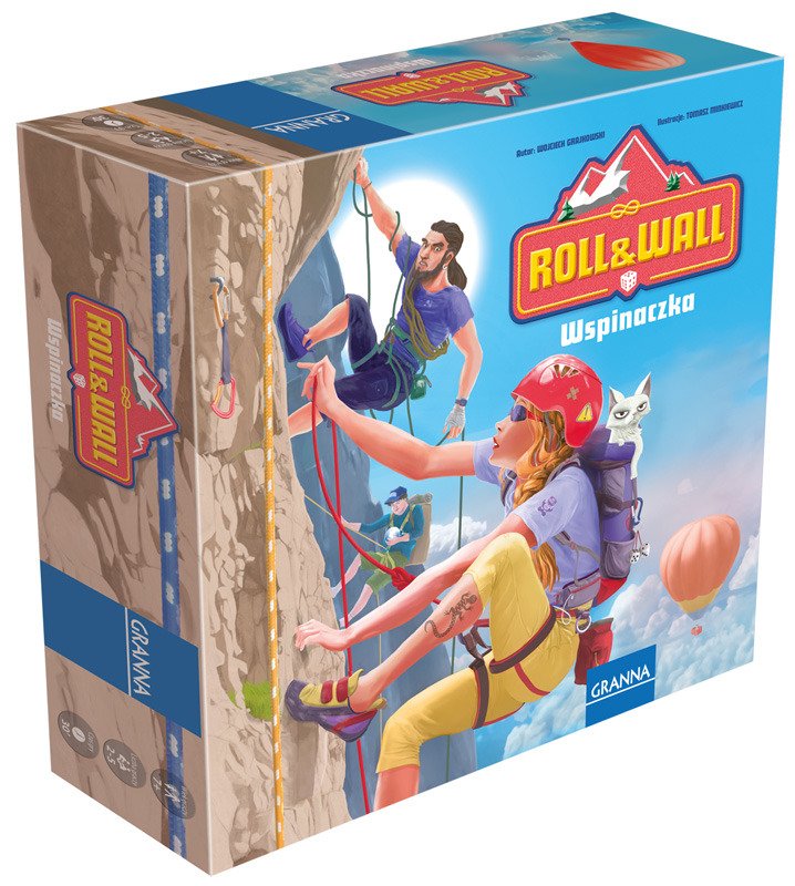 roll and wall gra wspinaczkowa dla dzieci