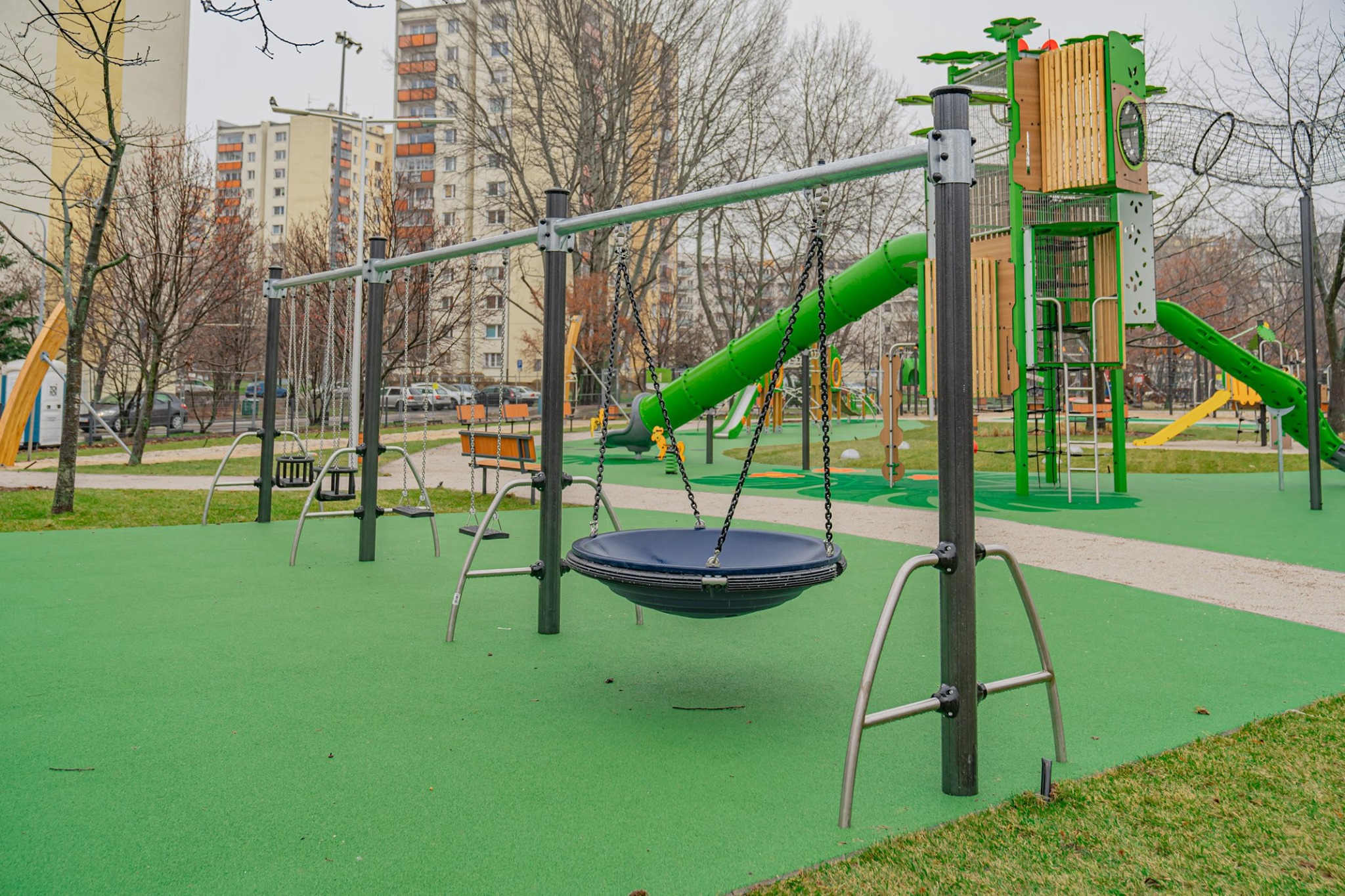 plac zabaw na wawrzyszefie