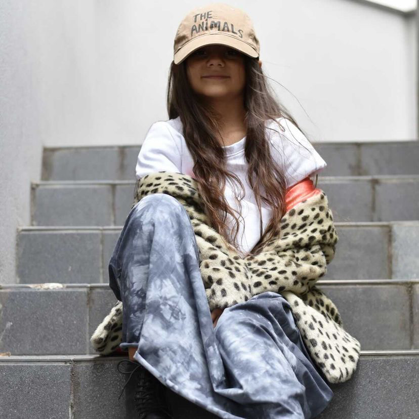 jesienna stylizacja boho dla dziewczynki