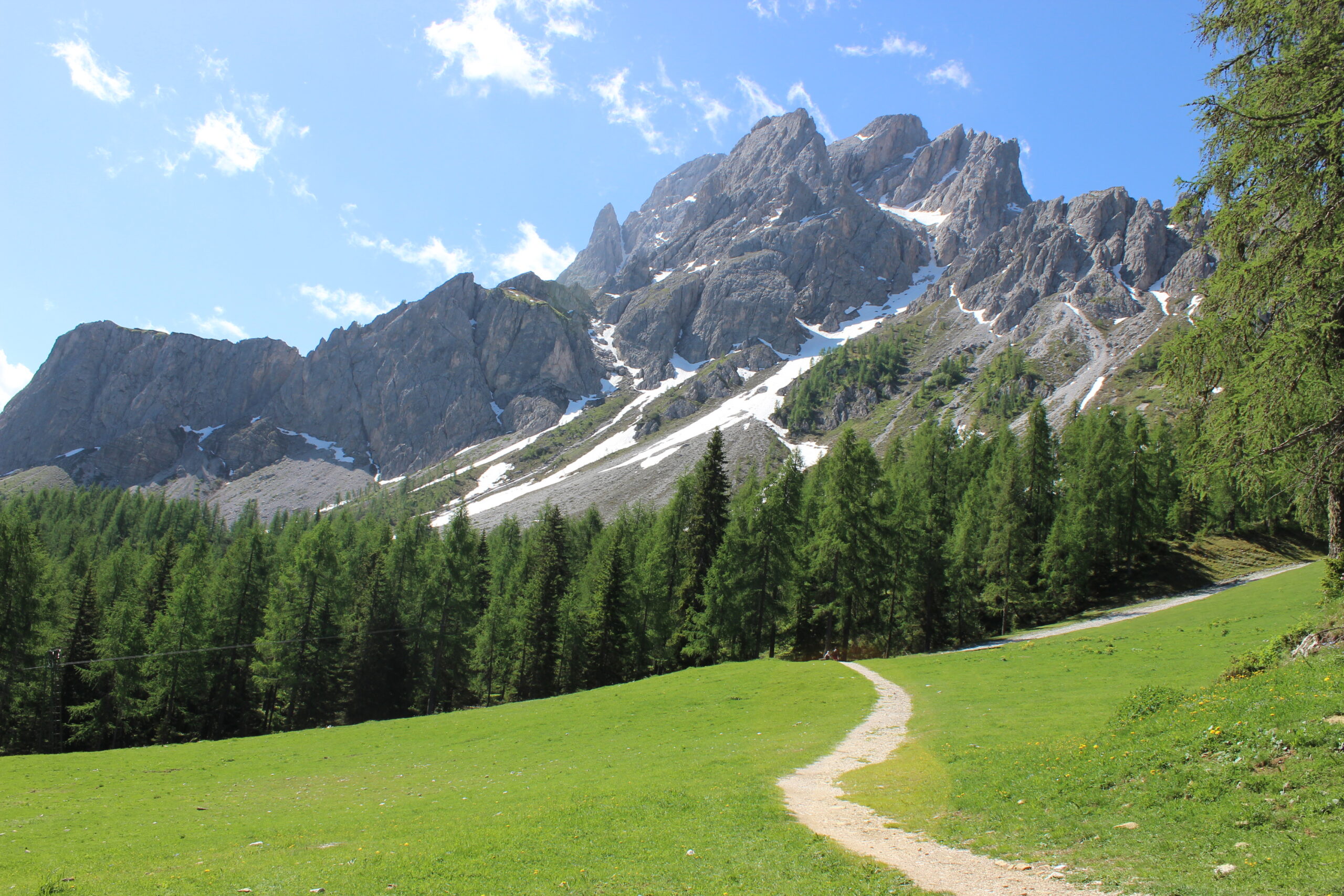 dolomity z dziecmi