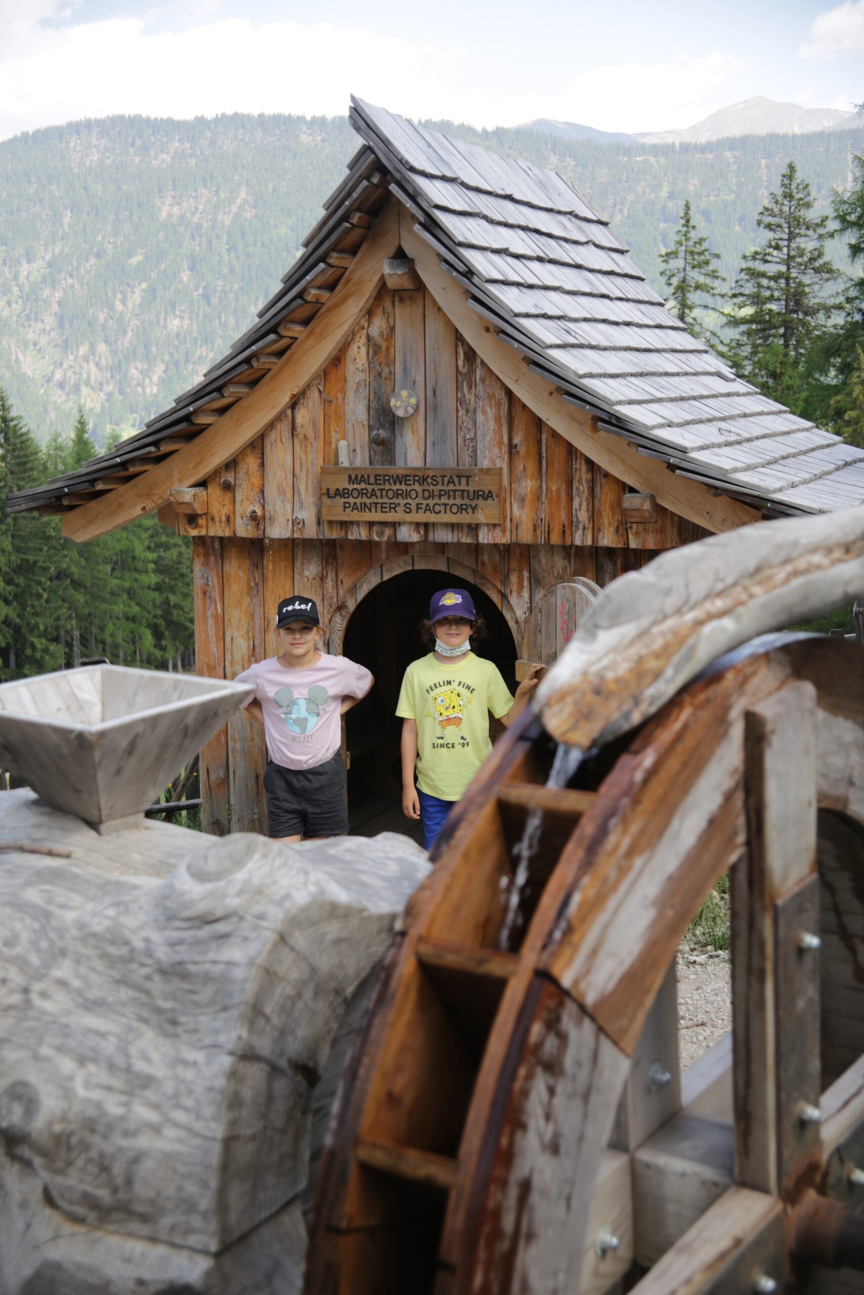  monte branci dolomity z dziecmi