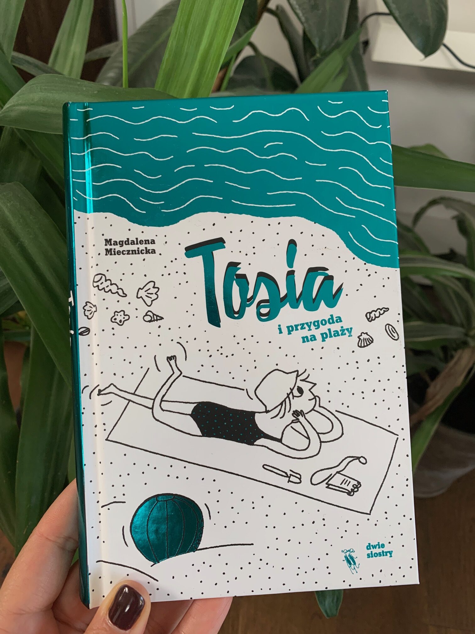 tosia i przygoda na plaży