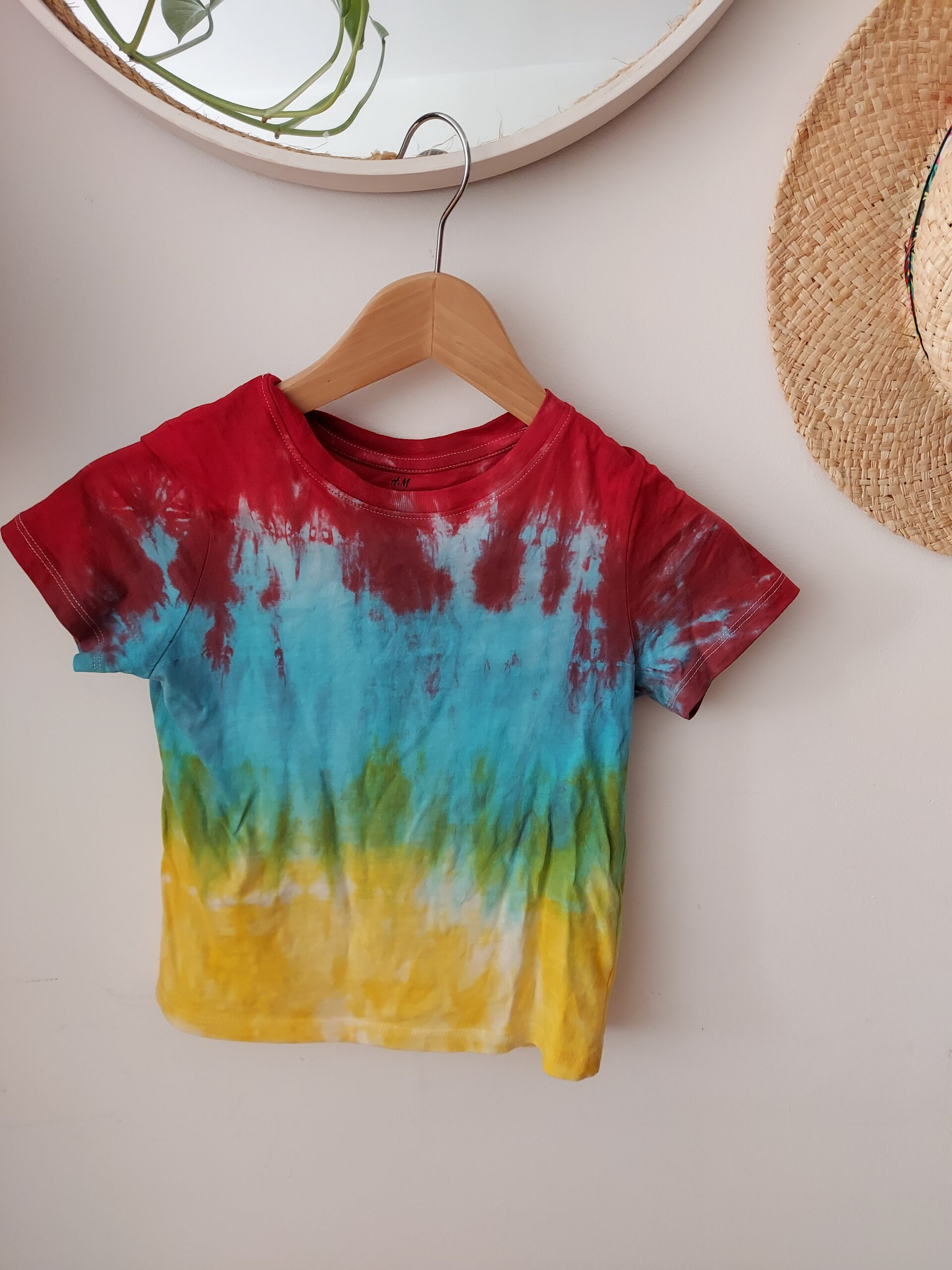 tie dye stripes