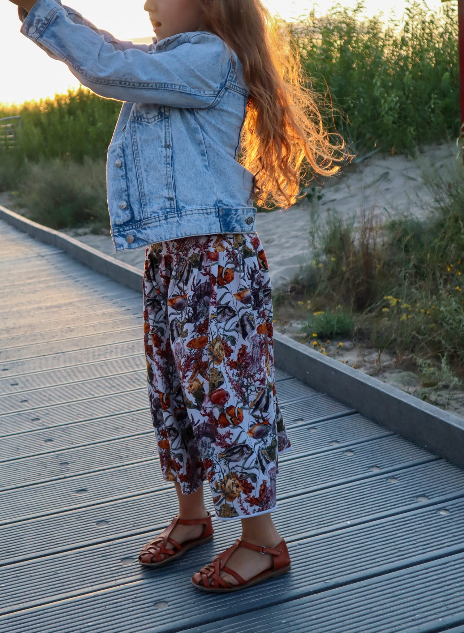 Spódnica midi "Byron Bay"